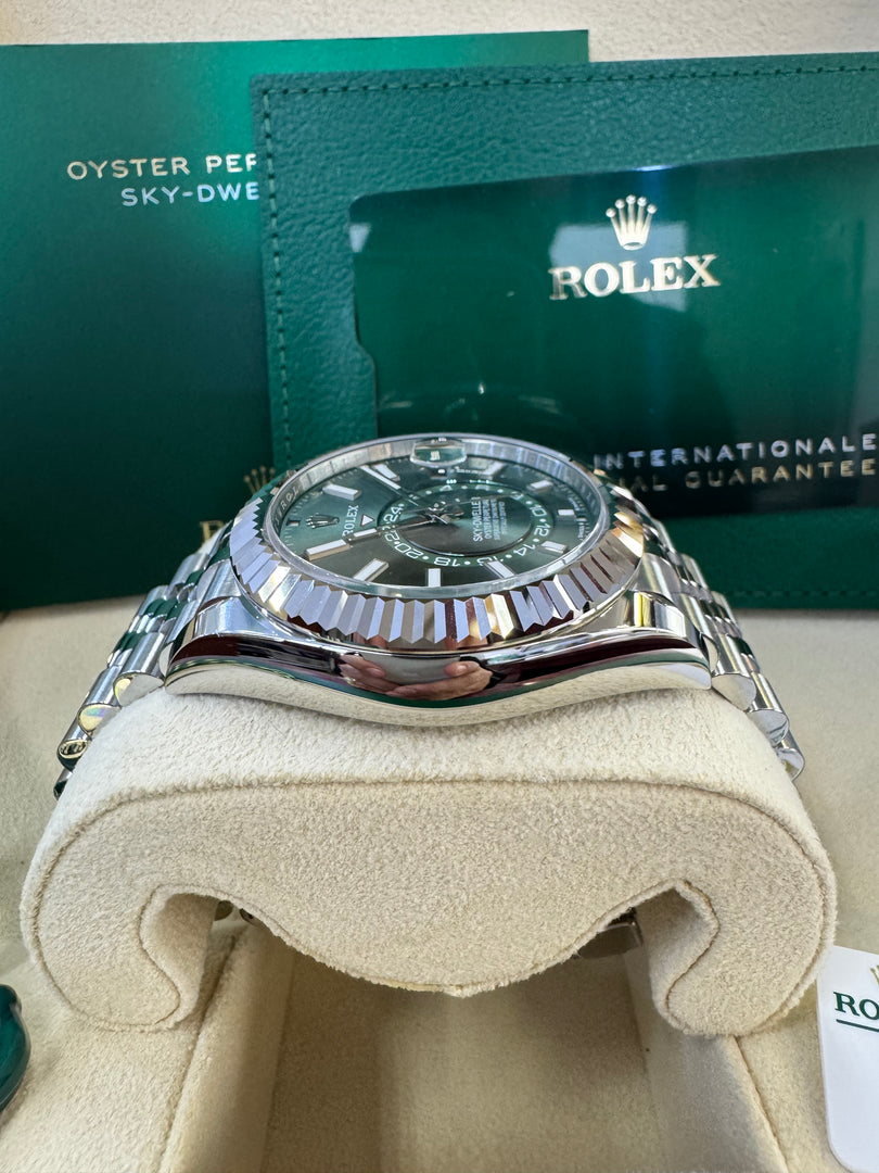 Rolex Sky-Dweller 336934 Mint Green Dial 2024 Jubilee