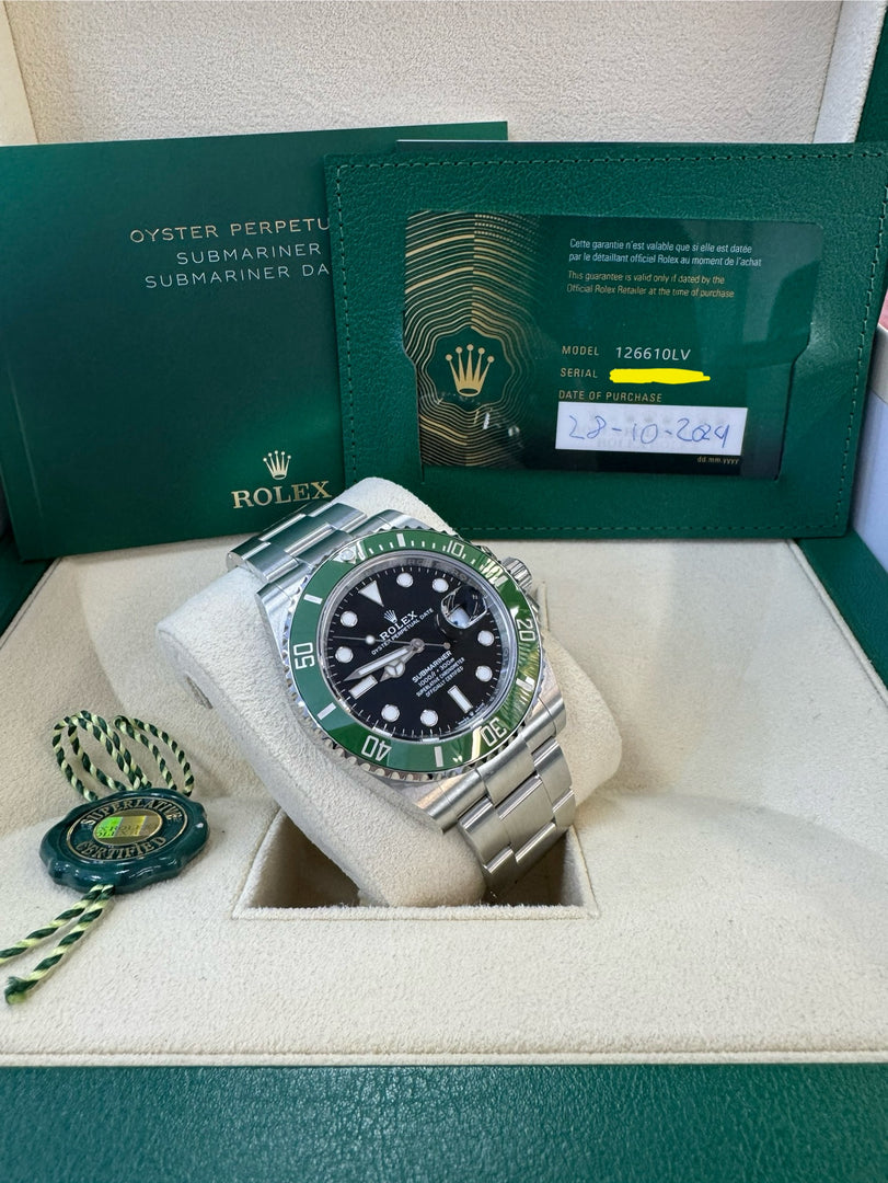 Rolex Submariner Date 41mm 126610LV "Kermit" 2024 MK2