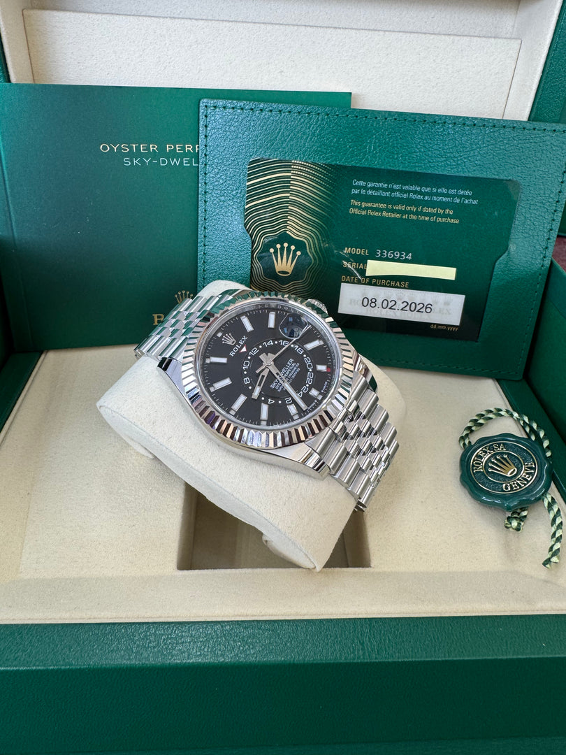 Rolex Sky-Dweller 336934 Black Dial 2026 Jubilee