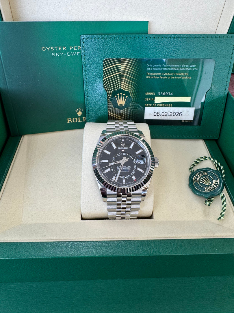 Rolex Sky-Dweller 336934 Black Dial 2026 Jubilee