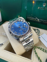 Load image into Gallery viewer, Rolex Datejust 41mm 126334 2023 Blue Azzuro Dial Oyster
