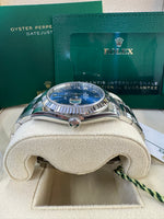 Load image into Gallery viewer, Rolex Datejust 41mm 126334 2023 Blue Azzuro Dial Oyster
