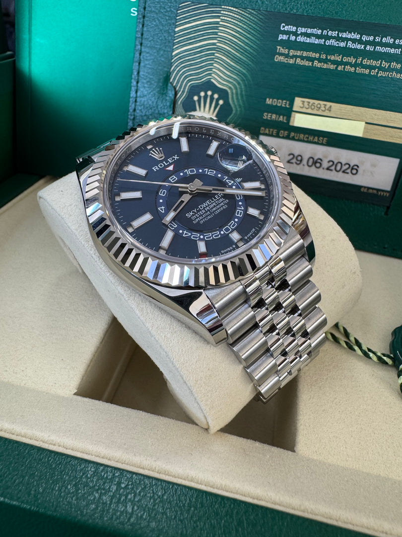 Rolex Sky-Dweller 336934 Blue Dial 2026 Jubilee
