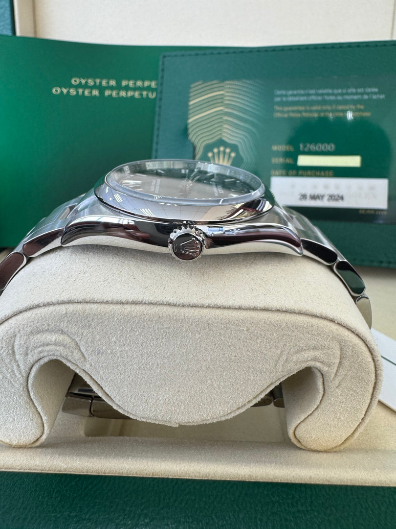 Rolex Oyster Perpetual 36mm 2024 Black Dial 126000