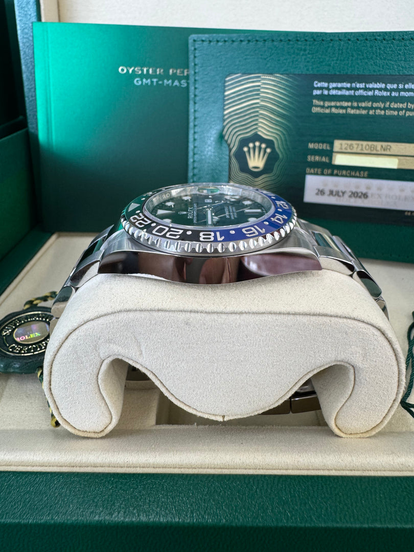 Rolex GMT-Master II "Batman" 2026 126710BLNR Oyster