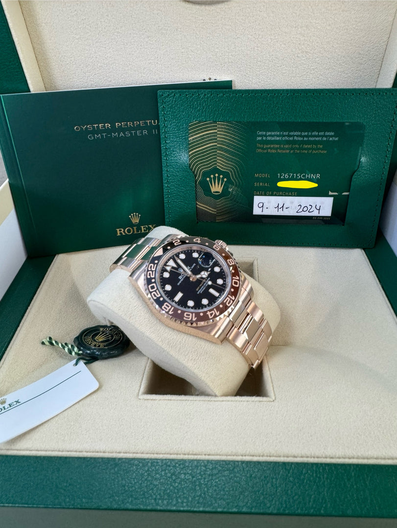 Rolex GMT-Master II "Rootbeer" 2024 126715CHNR