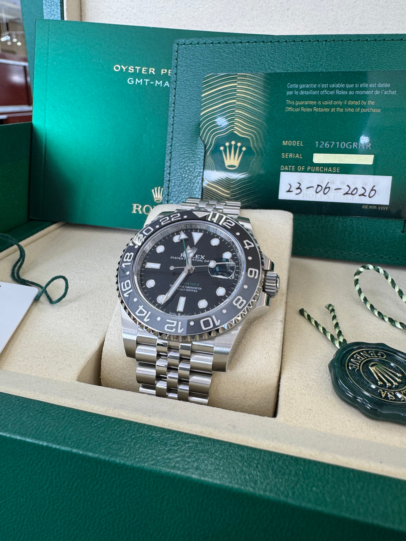Rolex GMT-Master II "Bruce Wayne" 2026 126710GRNR Jubilee