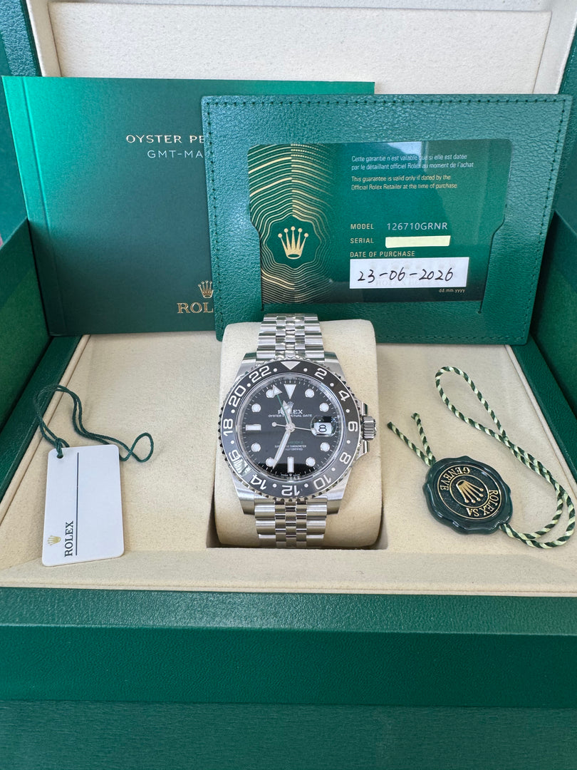 Rolex GMT-Master II "Bruce Wayne" 2026 126710GRNR Jubilee