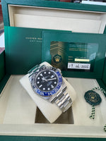 Load image into Gallery viewer, Rolex GMT-Master II "BatGirl" 2026 126710BLNR Oyster