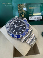 Load image into Gallery viewer, Rolex GMT-Master II "BatGirl" 2026 126710BLNR Oyster