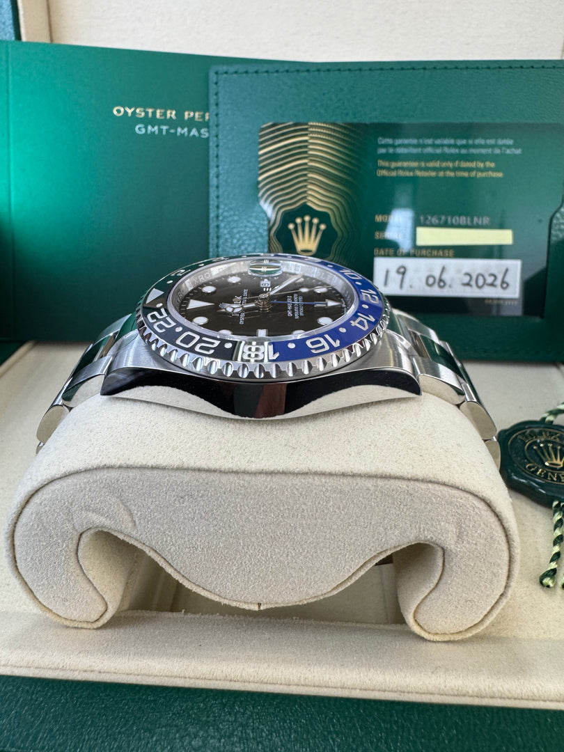 Rolex GMT-Master II "BatGirl" 2026 126710BLNR Oyster