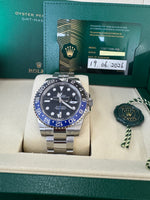 Load image into Gallery viewer, Rolex GMT-Master II "BatGirl" 2026 126710BLNR Oyster