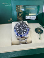 Load image into Gallery viewer, Rolex GMT-Master II "BatGirl" 2026 126710BLNR Oyster