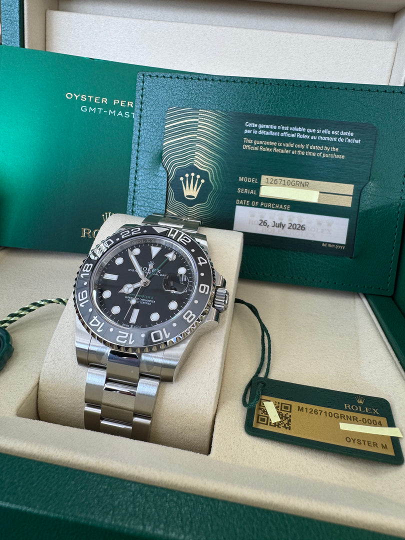 Rolex GMT-Master II "Bruce Wayne" 2026 126710GRNR Oyster