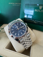 Load image into Gallery viewer, Rolex Datejust 41mm 126334 2024 Blue Dial Jubilee
