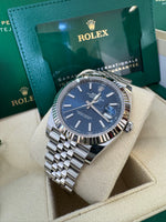 Load image into Gallery viewer, Rolex Datejust 41mm 126334 2024 Blue Dial Jubilee
