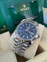 Load image into Gallery viewer, Rolex Datejust 41mm 126334 2024 Blue Dial Jubilee
