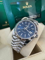 Load image into Gallery viewer, Rolex Datejust 41mm 126334 2024 Blue Dial Jubilee
