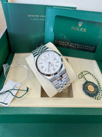 Load image into Gallery viewer, Rolex Land-Dweller 40mm 127334 2026 Silver Honeycomb Dial