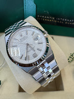 Load image into Gallery viewer, Rolex Land-Dweller 40mm 127334 2026 Silver Honeycomb Dial
