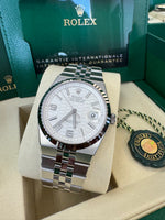 Load image into Gallery viewer, Rolex Land-Dweller 40mm 127334 2026 Silver Honeycomb Dial