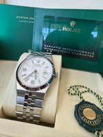 Load image into Gallery viewer, Rolex Land-Dweller 40mm 127334 2026 Silver Honeycomb Dial