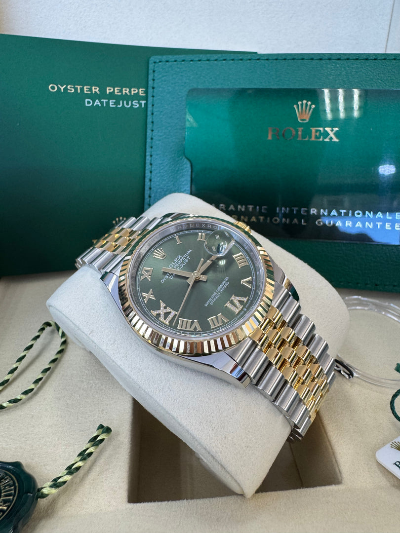 Rolex Datejust 36mm 126233 2026 Green Diamond 6&9 Dial