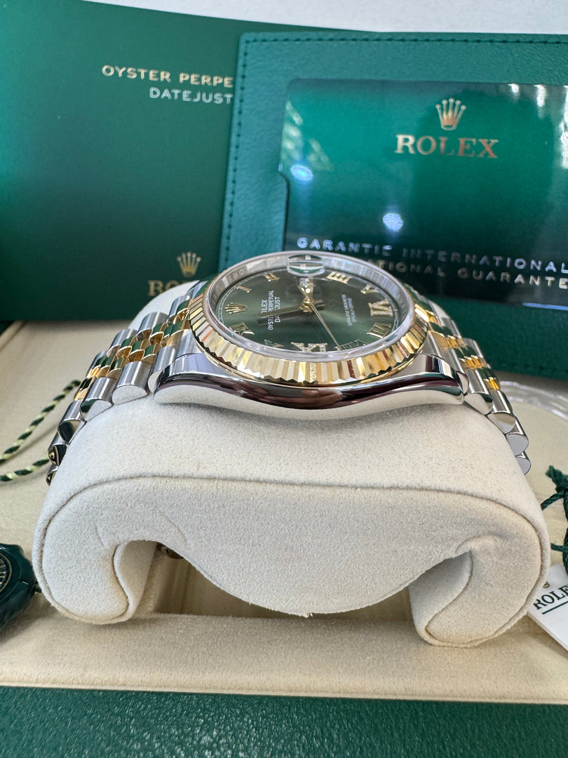 Rolex Datejust 36mm 126233 2026 Green Diamond 6&9 Dial