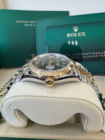 Load image into Gallery viewer, Rolex Datejust 36mm 126233 2026 Green Diamond 6&amp;9 Dial