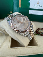 Load image into Gallery viewer, Rolex Datejust 41 Sundust Diamond Dial 126331 2018 Jubilee