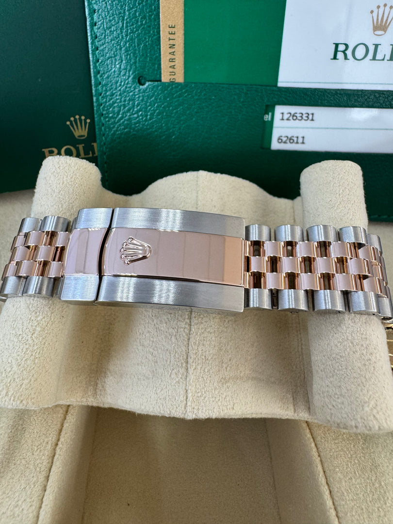 Rolex Datejust 41 Sundust Diamond Dial 126331 2018 Jubilee