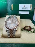 Load image into Gallery viewer, Rolex Datejust 41 Sundust Diamond Dial 126331 2018 Jubilee