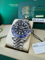 Load image into Gallery viewer, Rolex GMT-Master II "BatGirl" 2026 126710BLNR Jubilee