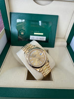 Load image into Gallery viewer, Rolex Day-Date 40 2020 Champagne Diamond Dial 228238