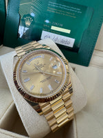 Load image into Gallery viewer, Rolex Day-Date 40 2020 Champagne Diamond Dial 228238