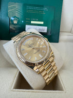 Load image into Gallery viewer, Rolex Day-Date 40 2020 Champagne Diamond Dial 228238