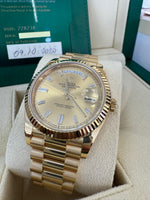 Load image into Gallery viewer, Rolex Day-Date 40 2020 Champagne Diamond Dial 228238