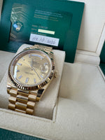 Load image into Gallery viewer, Rolex Day-Date 40 2020 Champagne Diamond Dial 228238