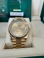 Load image into Gallery viewer, Rolex Day-Date 40 2020 Champagne Diamond Dial 228238