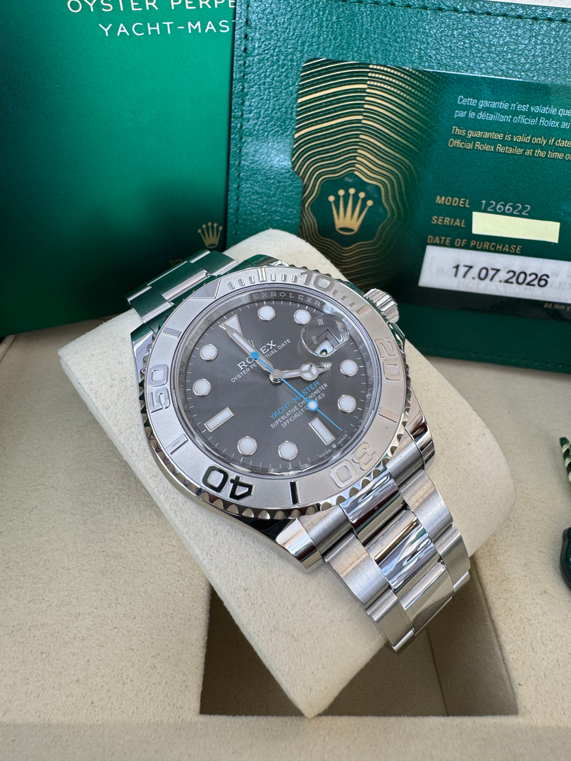 Rolex Yacht-Master 40mm 126622 2026 Rhodium Dial