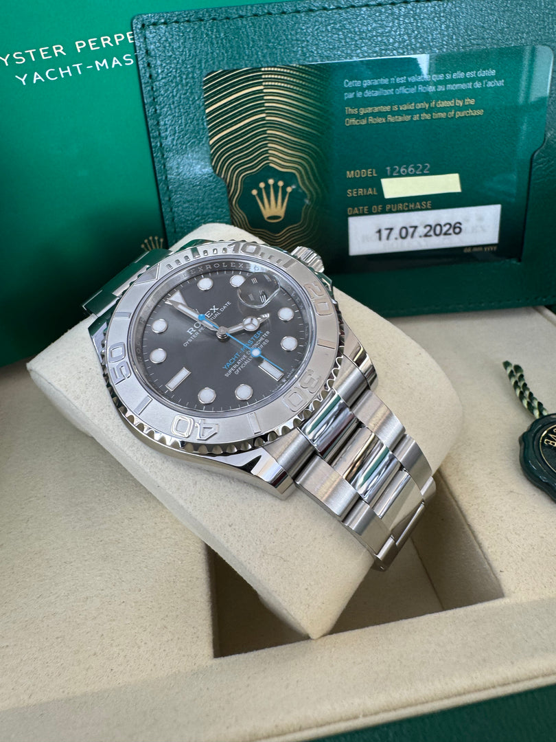 Rolex Yacht-Master 40mm 126622 2026 Rhodium Dial