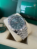 Load image into Gallery viewer, Rolex Datejust 41mm 126334 2024 Green Dial Jubilee
