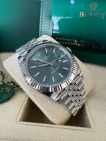 Load image into Gallery viewer, Rolex Datejust 41mm 126334 2024 Green Dial Jubilee
