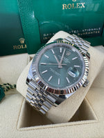 Load image into Gallery viewer, Rolex Datejust 41mm 126334 2024 Green Dial Jubilee
