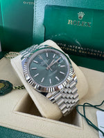 Load image into Gallery viewer, Rolex Datejust 41mm 126334 2024 Green Dial Jubilee
