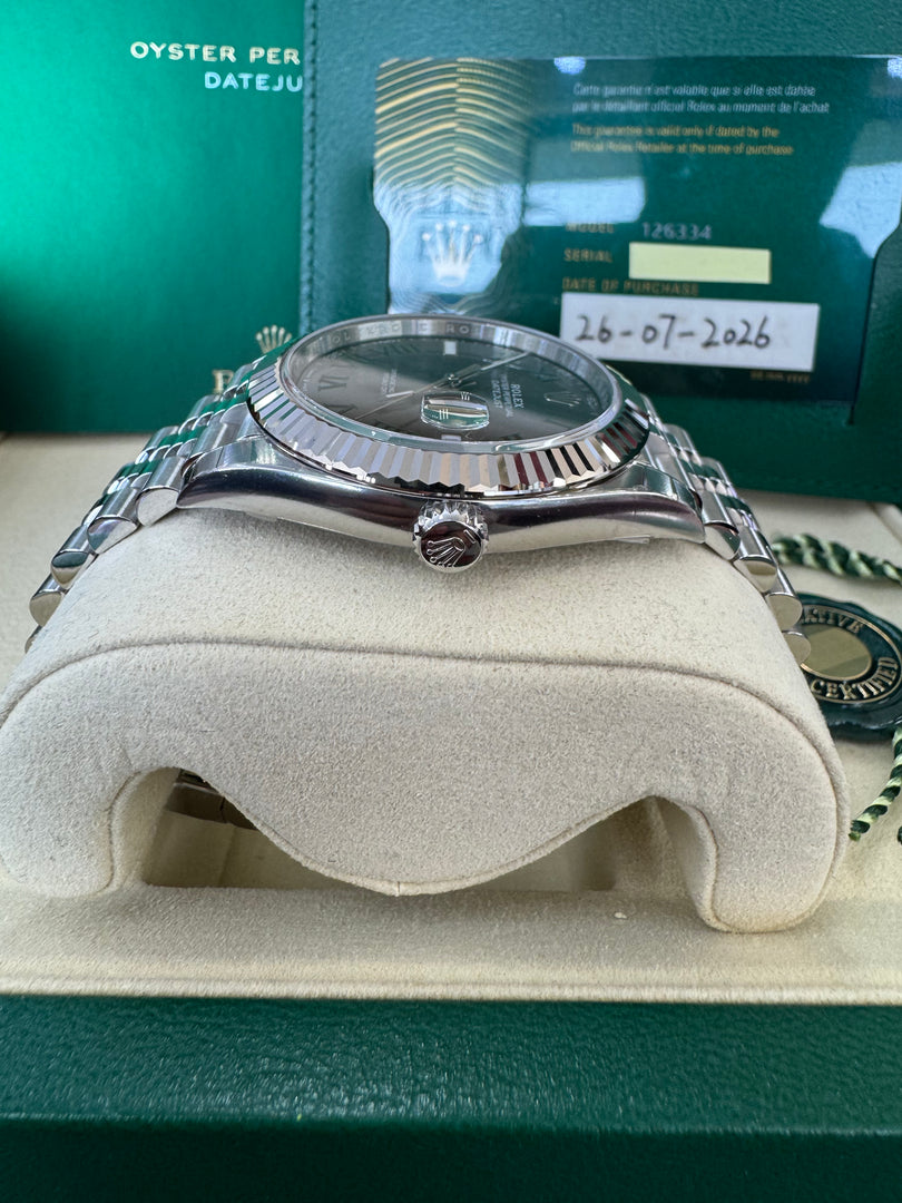 Rolex Datejust 41mm 126334 2026 Wimbeldon Dial Jubilee