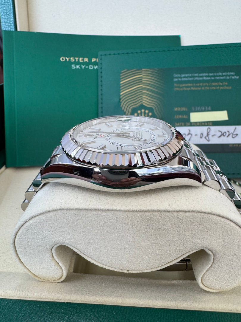 Rolex Sky-Dweller 336934 White Dial 2026 Jubilee