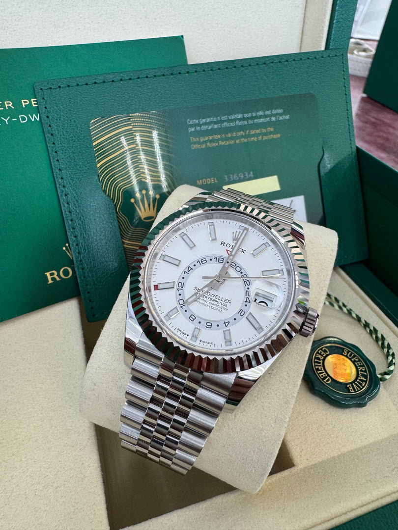 Rolex Sky-Dweller 336934 White Dial 2026 Jubilee