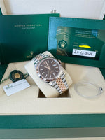 Load image into Gallery viewer, Rolex Datejust 41 Chocolate Dial 126331 2024 Jubilee
