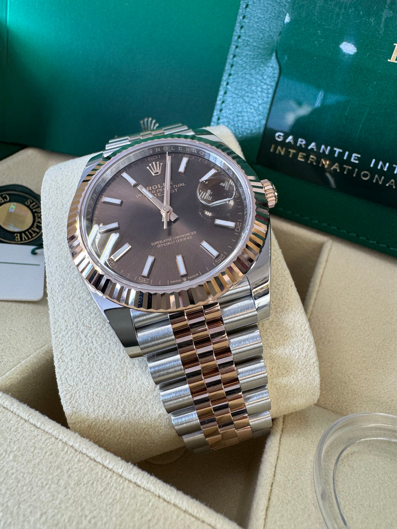 Rolex Datejust 41 Chocolate Dial 126331 2024 Jubilee